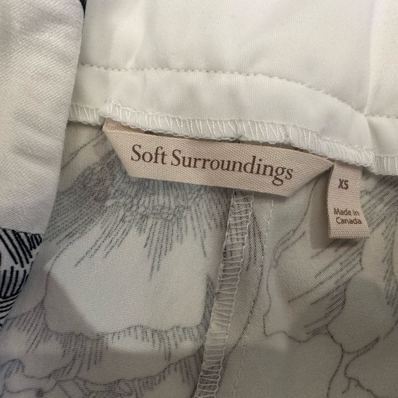 SOFT SURROUNDINGS Straight Leg Ankle Pull On Pants Size XS - Picture 5 of 11